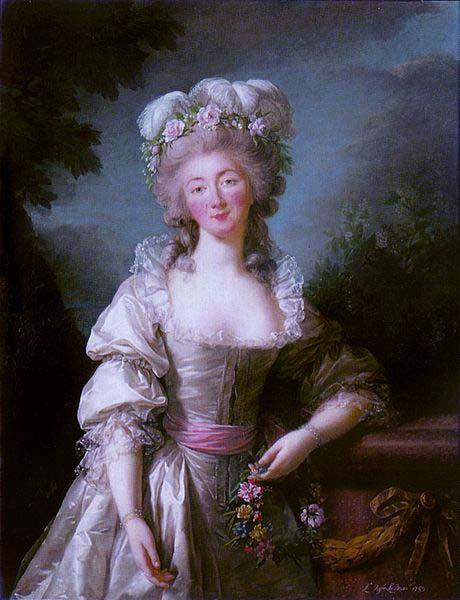 elisabeth vigee-lebrun Portrait of Madame du Barry China oil painting art